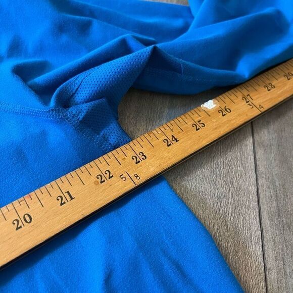 Nike Blue Athletic Quarterzip Pullover Men XL - Picture 5 of 6